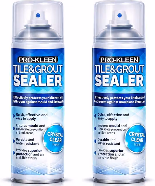 Pro-Kleen Waterproof Tile and Grout Sealer, Transparent, 0.8 l