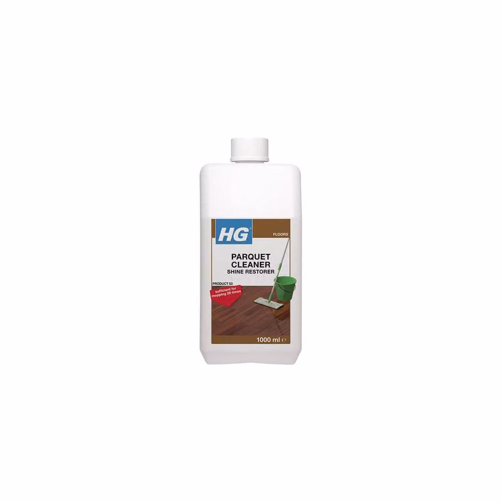 HG Parquet Cleaner Shine Restorer, 1 Litre, White – 2