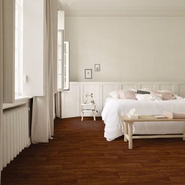 Komscape Wood Look Brown Plastic Plank Sheet