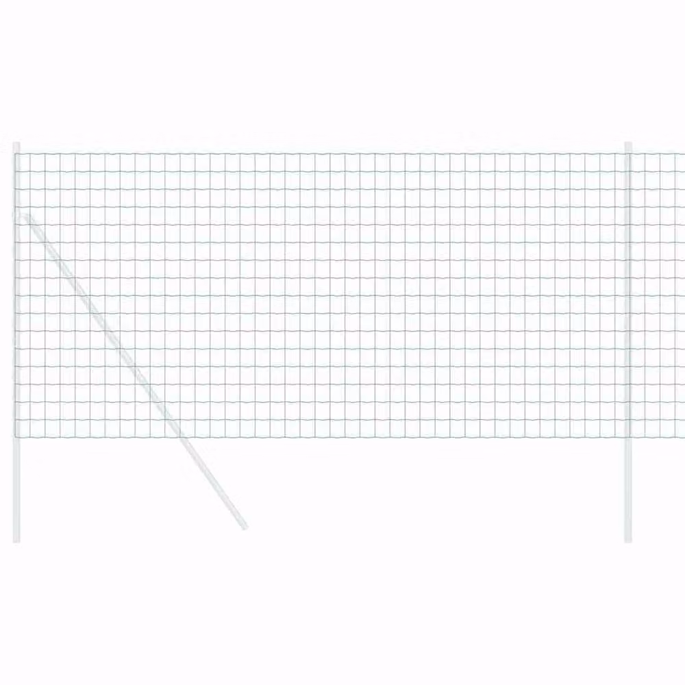 Berkfield Home Euro Fence Green PVC-Coated Steel Fencing, H: 140 cm x W: 10 m – 3