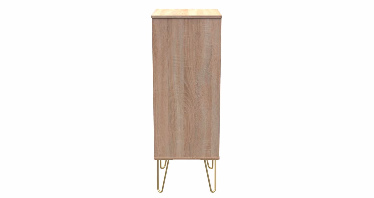 2 U Metro 5 Drawer Tallboy in Light Oak – 2