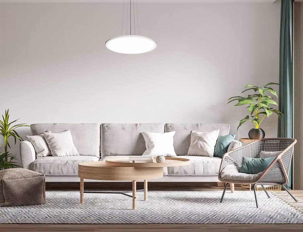 Netlighting Manito LED Pendant Ceiling Light, White, Diameter: 48 cm – 2