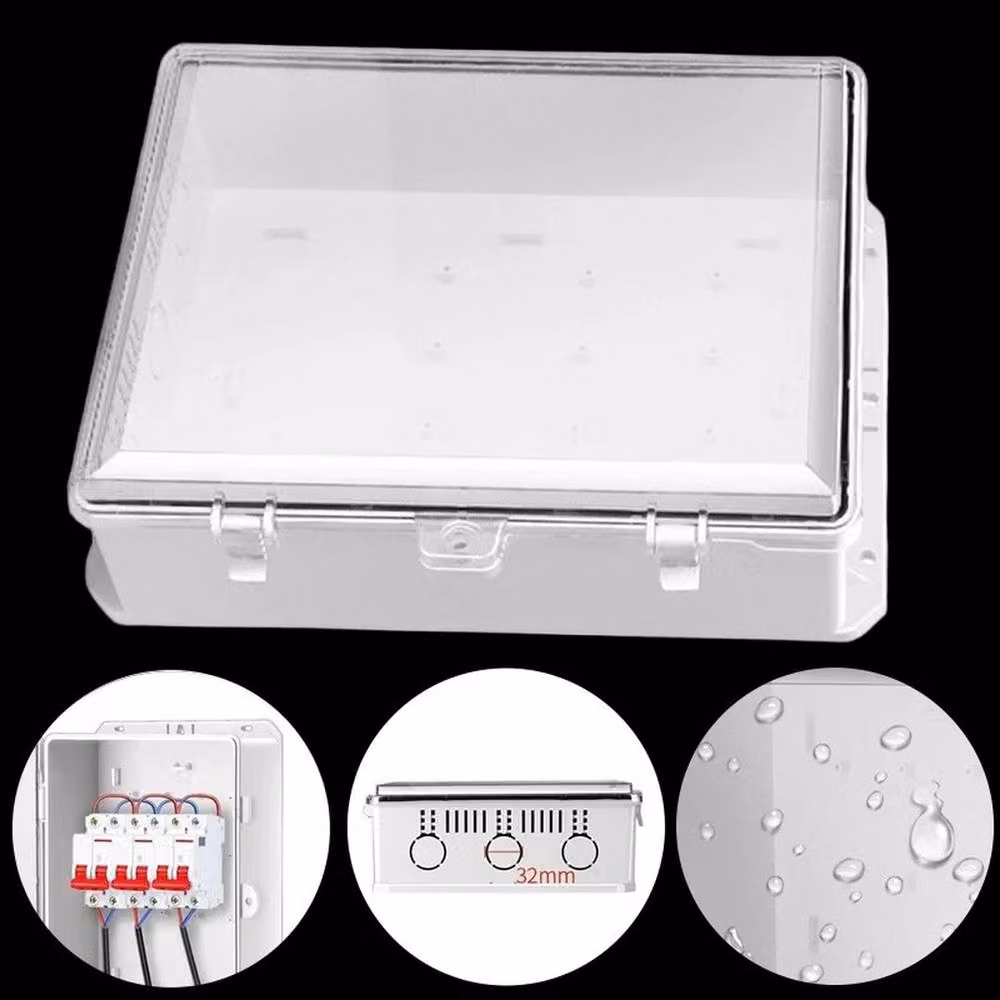 SPETLEK White Plastic Weatherproof Dustproof Distribution Board Enclosure – 3