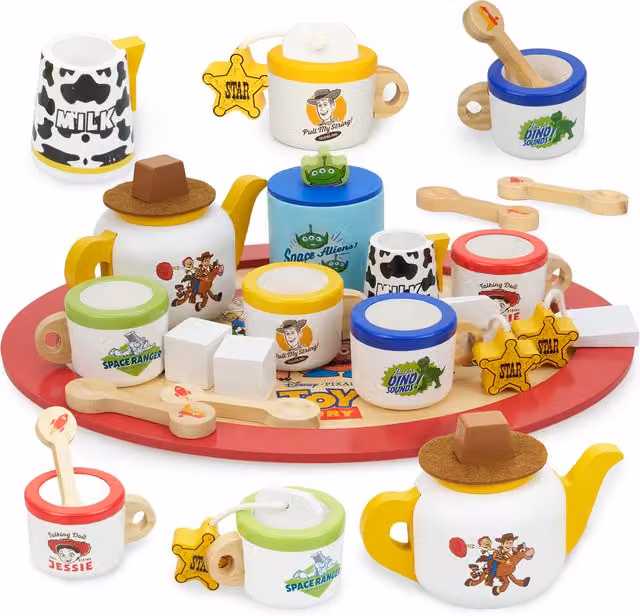 Disney Toy Story Wooden Tea Set, Multicolour