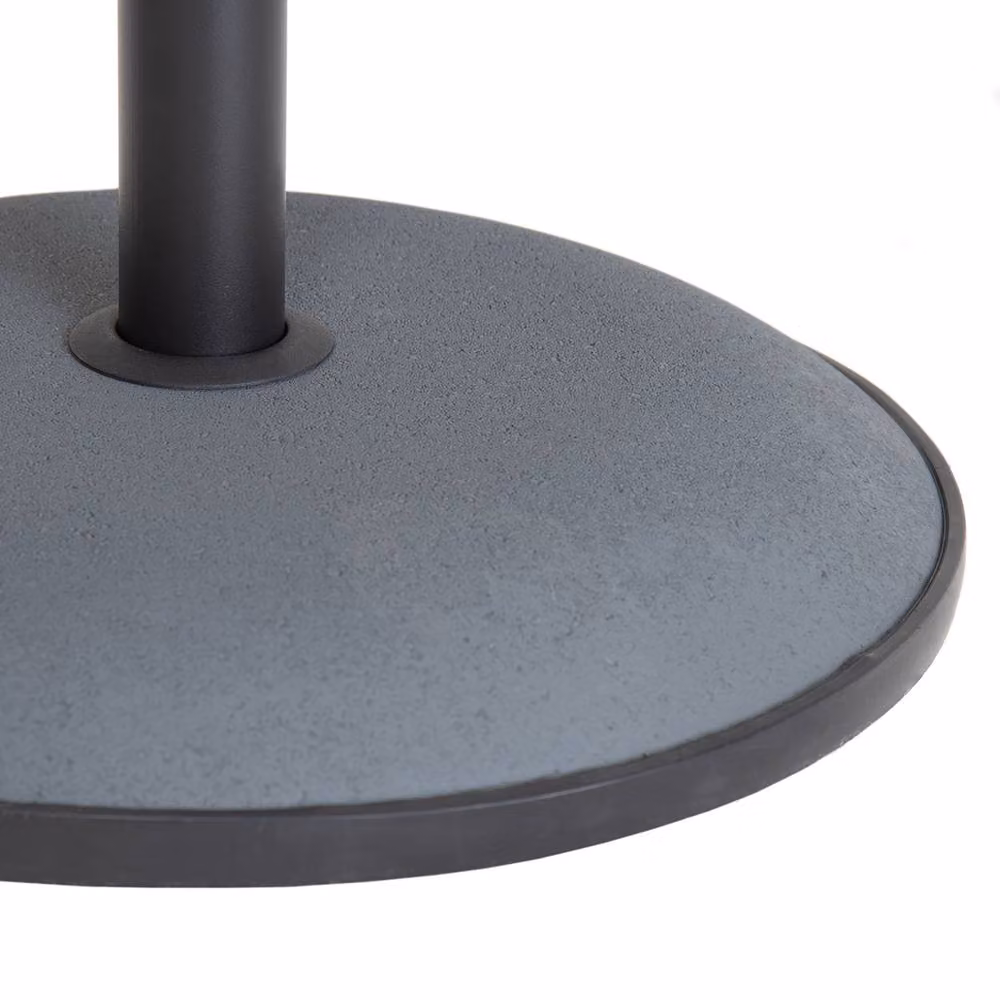 Charles Bentley Grey Round Concrete Parasol Base – 4
