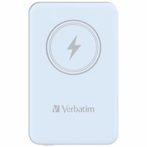 Verbatim Charge'n'Go MagSafe Power Bank 5000mAh 15W PD20W USB-C Blue