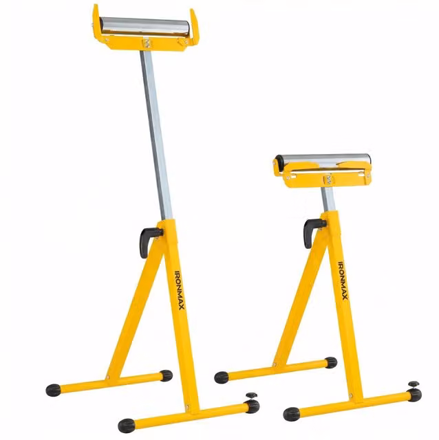 Costway Set of 2 Portable Outfeed Supports, Yellow