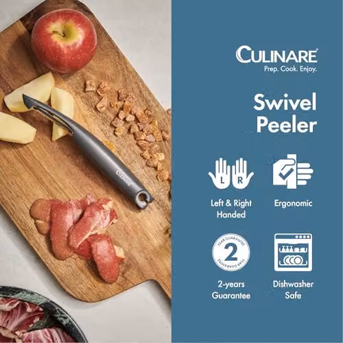 Culinare Angled Swivel Peeler in Grey – 2