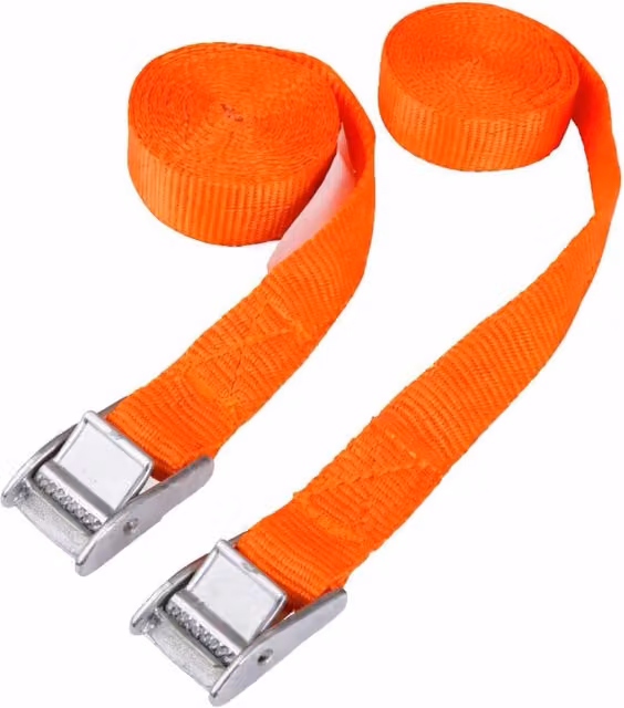 Marco Paul Orange Ratchet Strap Set with Aluminium and Plastic Components