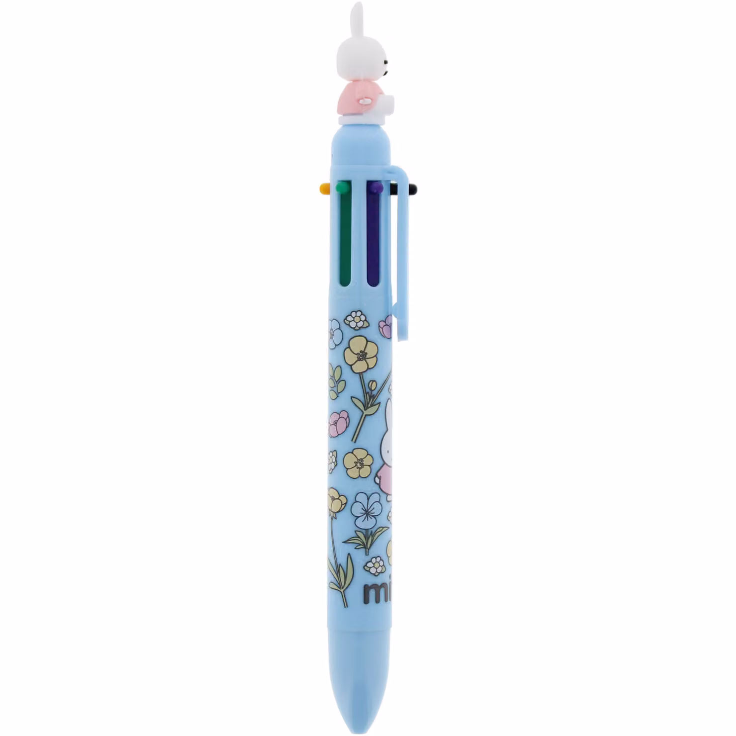 Blueprint Collections Miffy Multi-Colour Pen with 6 Ink Colours and Floral Design – 2