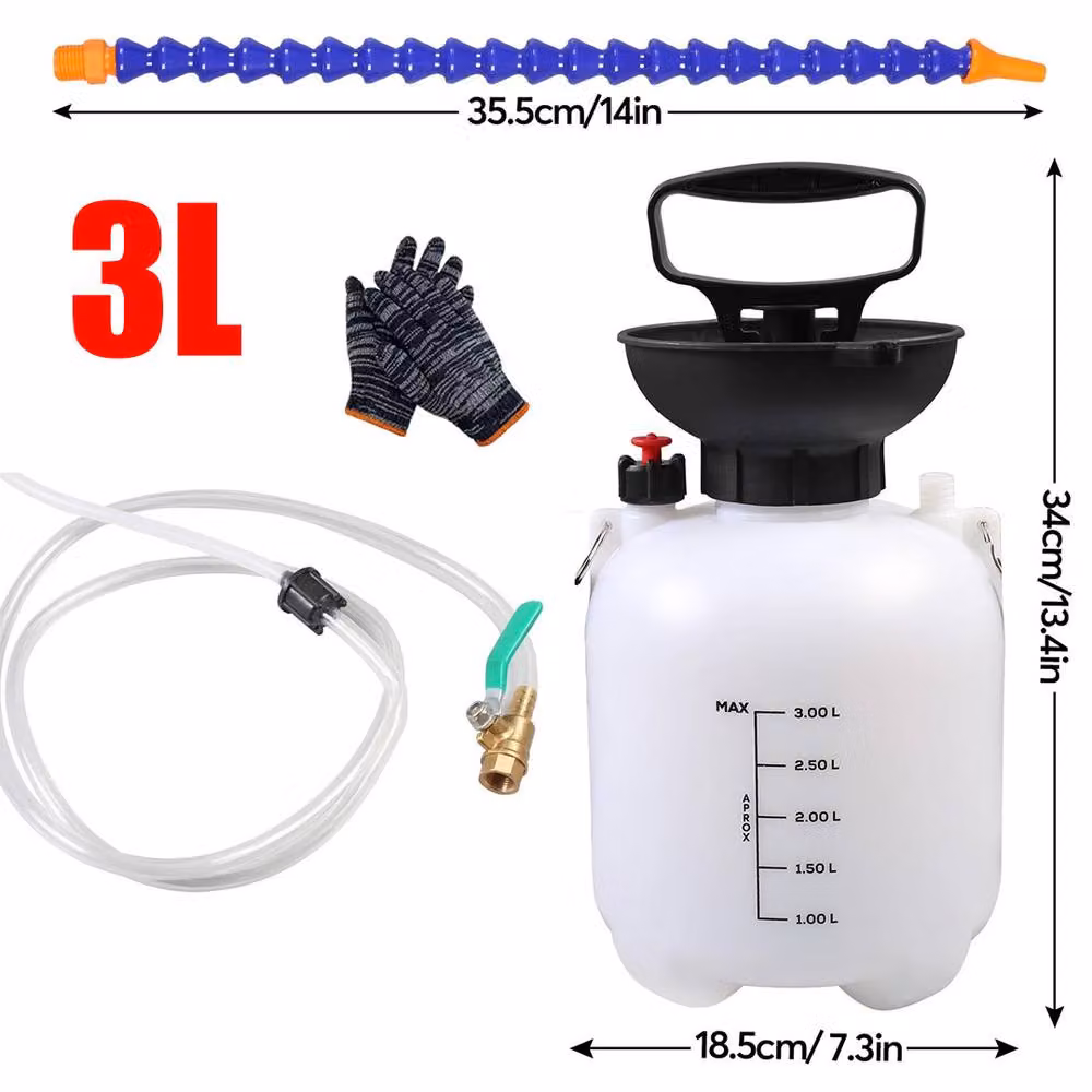 Ventryn 3 Litre Manual Transmission Fluid Pump for Gearbox Oil Filler in White – 2