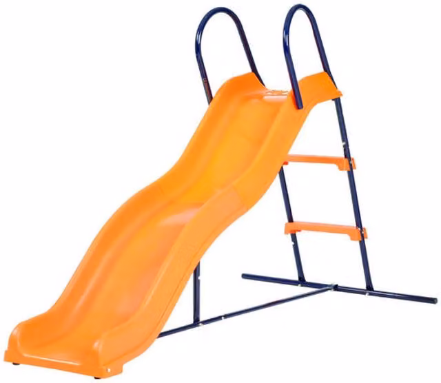 Hedstrom MV-L Wavy Slide in Orange and Blue