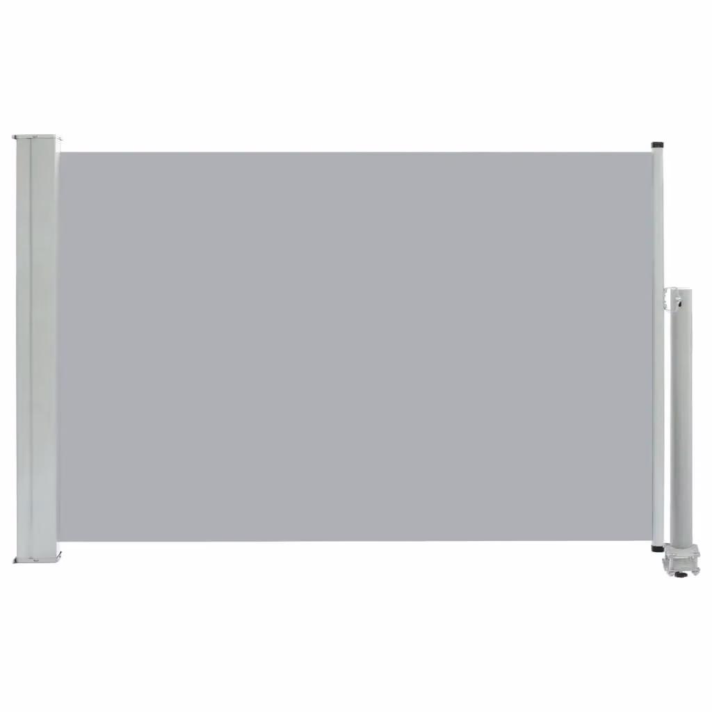 Berkfield Home Patio Retractable Side Awning in Grey, W/H: 60 x 300 cm – 1