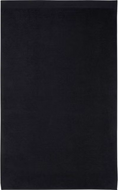 Seasons Riley Black Bath Towel