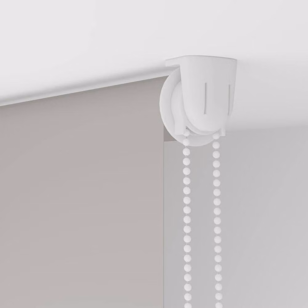Berkfield Home Grey Opaque Shower Roller Blind, W: 160 cm, H: 240 cm – 2