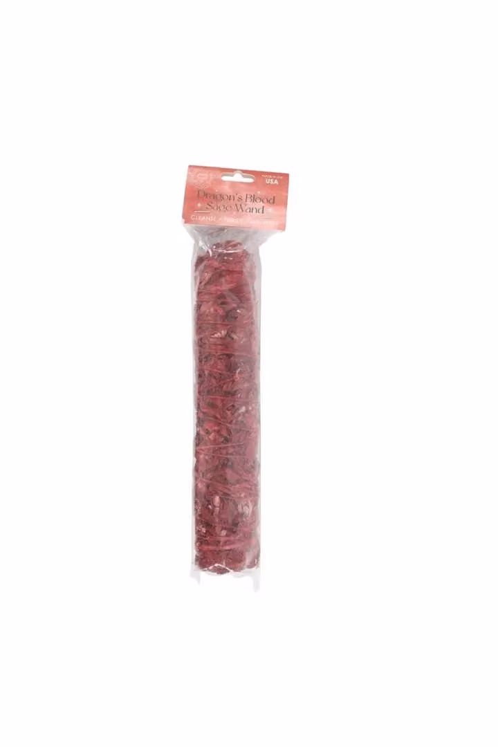 KDMD Red Large Dragons Blood Smudge Stick Wand, 22.5 cm – 2