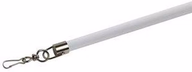 New Edge Blinds White Curtain Draw Rod (Pair) Width: 125 cm