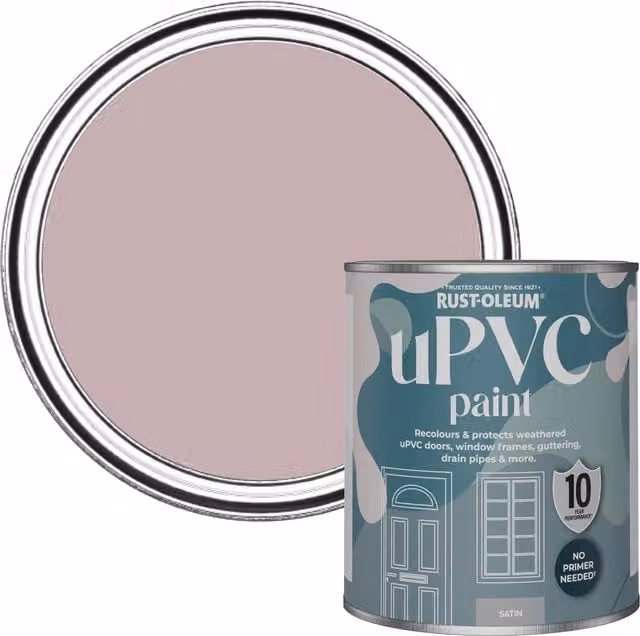 Rust-Oleum UPVC Paint in Satin Finish, Little Light, 0.75 l