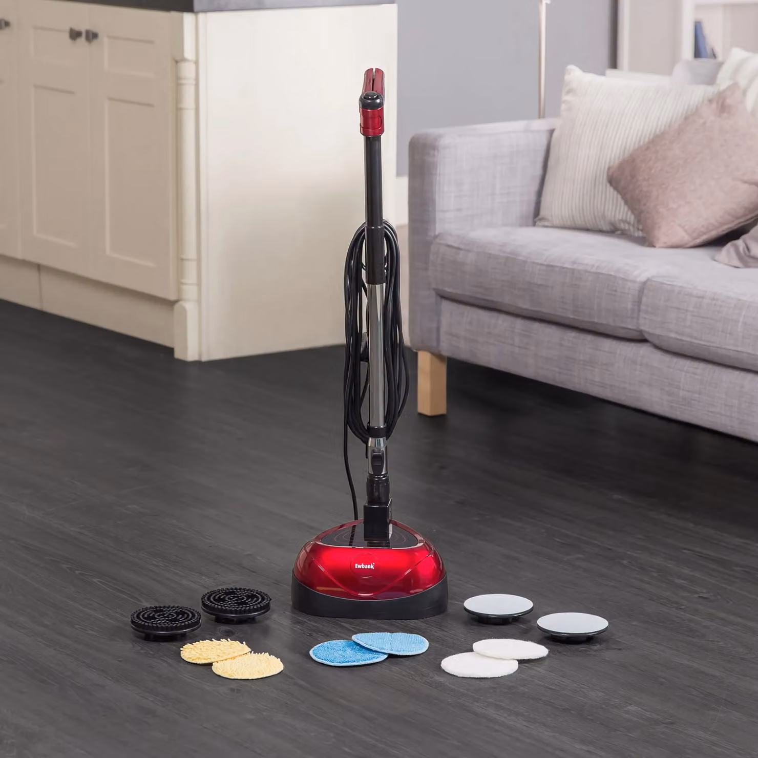 Ewbank Multi-Use Floor Cleaner and Polisher in Red – 6