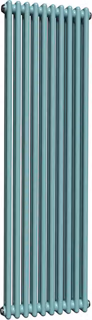 Lux Heat Caribbean Sea Vertical Coloured Column Radiator, H 150 cm x W 47 cm