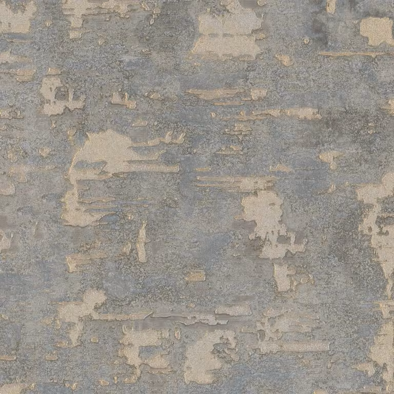 Graham & Brown Abstract Plain Washable Wallpaper in Grey, White, Silver and Gold, W/H: 52 cm x 5.2 m