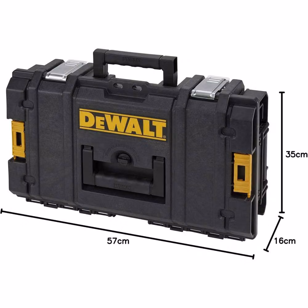 DeWalt DS150 Toughsystem Stackable Organiser Box in Black – 4