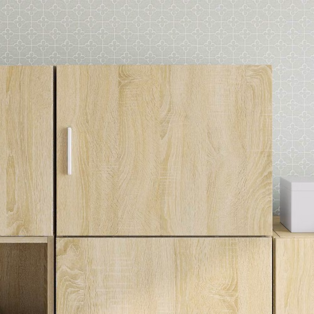 Berkfield Home Sonoma Oak Wall Cabinet in Beige, W/D/H: 50 x 42.5 x 40 cm – 1