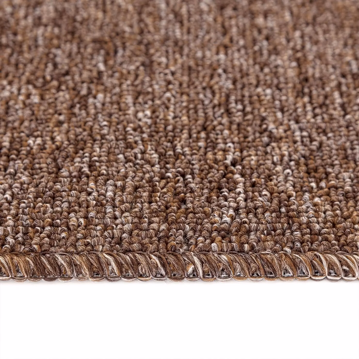 Berkfield Home Non-Slip Stair Mats with Latex Backing, Brown, W: 75 cm, D: 20 cm – 4