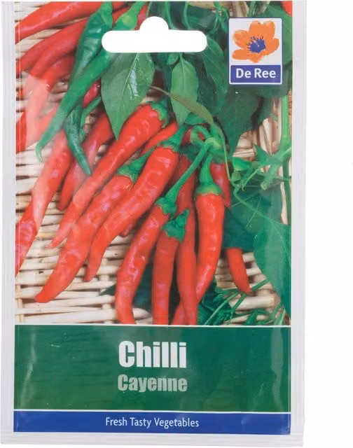 De Ree Chilli Cayenne Vegetable Seeds for your Garden