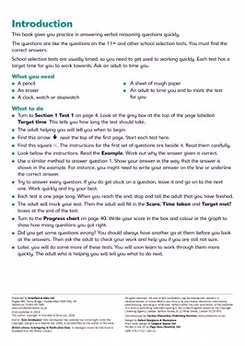 Schofield & Sims 11+ Verbal Reasoning Rapid 10-Minute Tests Book 1 for GL and Other Test Providers, Year 2, Ages 6-7 – 3