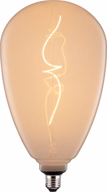TCP Opal Decorative Filament E27 Bulb, Warm White Vintage Glass Style