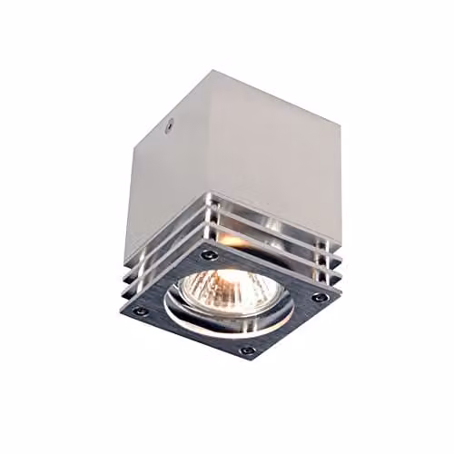 Linea Verdace Netlighting Trio Surface Mounted Downlight in Grey Aluminium – 1