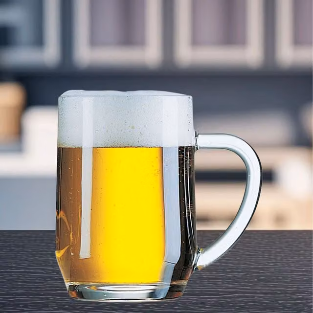 Arcoroc Transparent Traditional 1 Pint Beer Glass Tankard