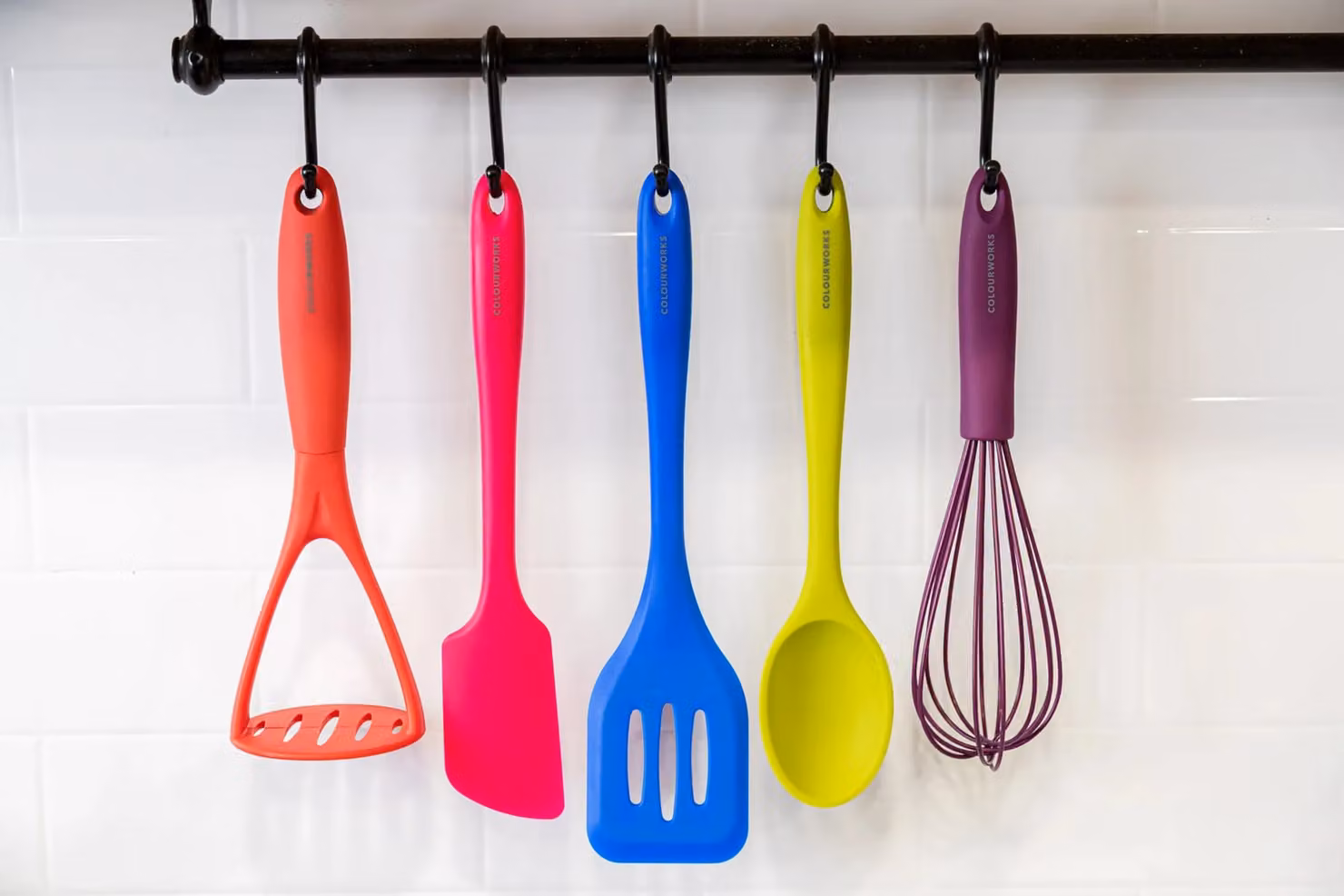 Kitchen Craft Silicone Kitchen Utensils Set, Multicolour, 14 Pieces – 3
