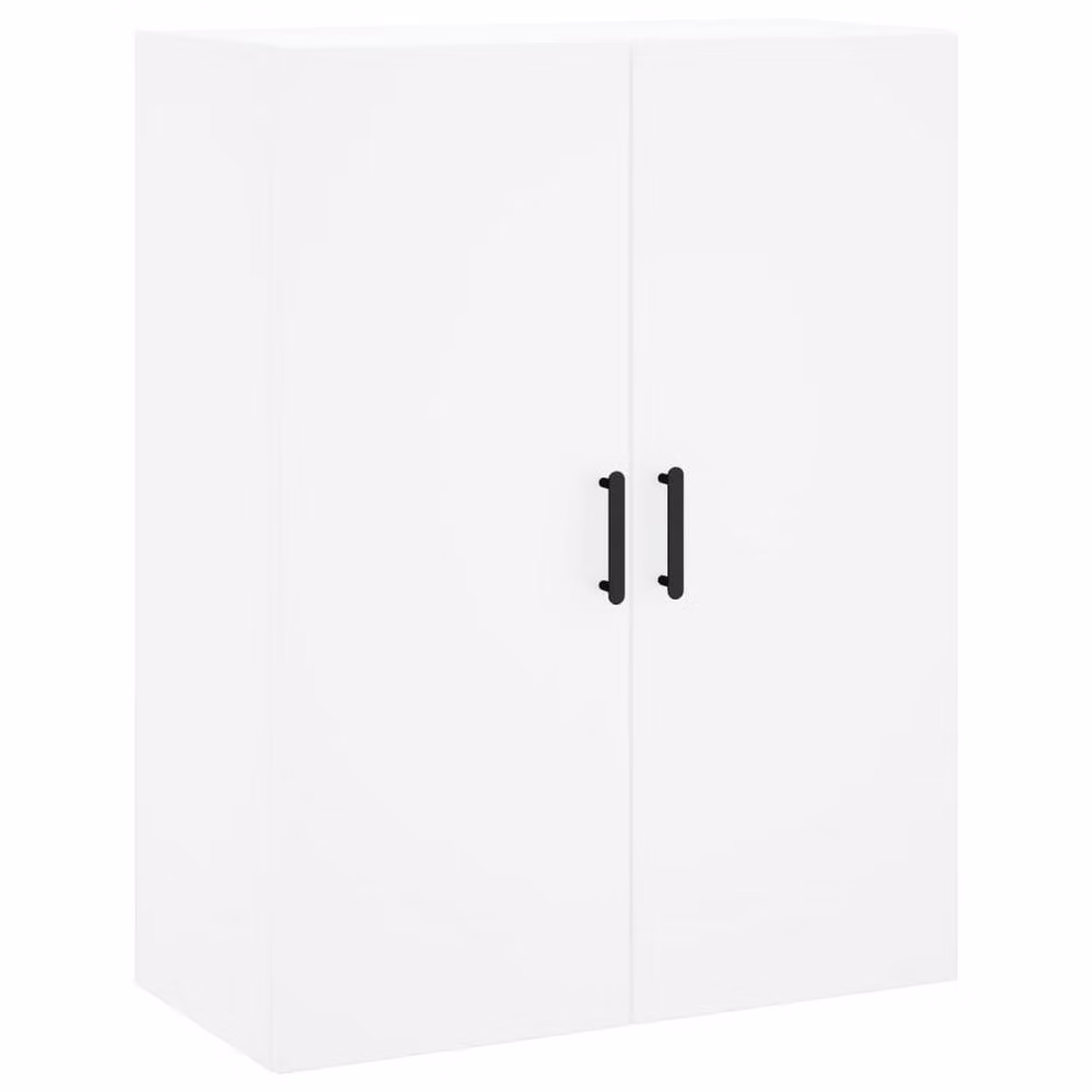 Berkfield Home Wall Mounted Cabinet in White, W/D/H: 69.5 x 34 x 90 cm – 2
