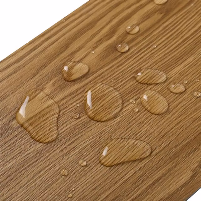 Kidkid Self-Adhesive Rustic Wood-Look PVC Flooring Planks in Brown