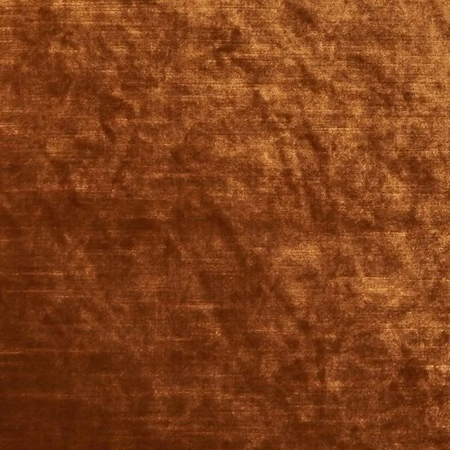 Clarke & Clarke Allure Velvet Fabric in Orange