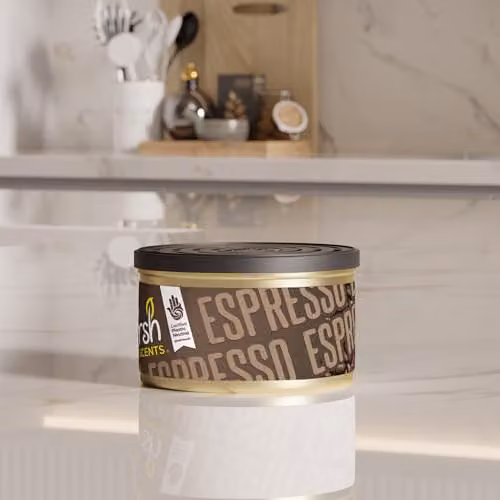 Frsh Scents Espresso Organic Air Freshener Tin, Brown – 4