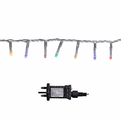Samuel Alexander TreeBrights Multi-Coloured LED Christmas String Lights with Timer, 37.5m – 3