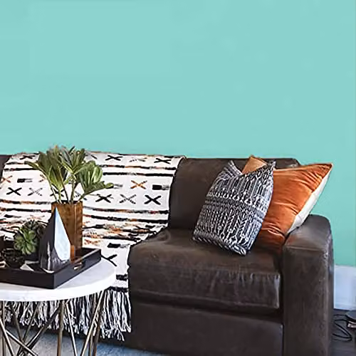 Johnstone's Matt Wall and Ceiling Paint in Miami Mint Green, 2.5L – 2