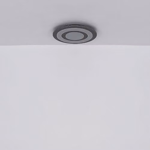 Netlighting Globo Lighting Modern Round LED Ceiling Light in Anthracite Grey, D 32 cm – 4