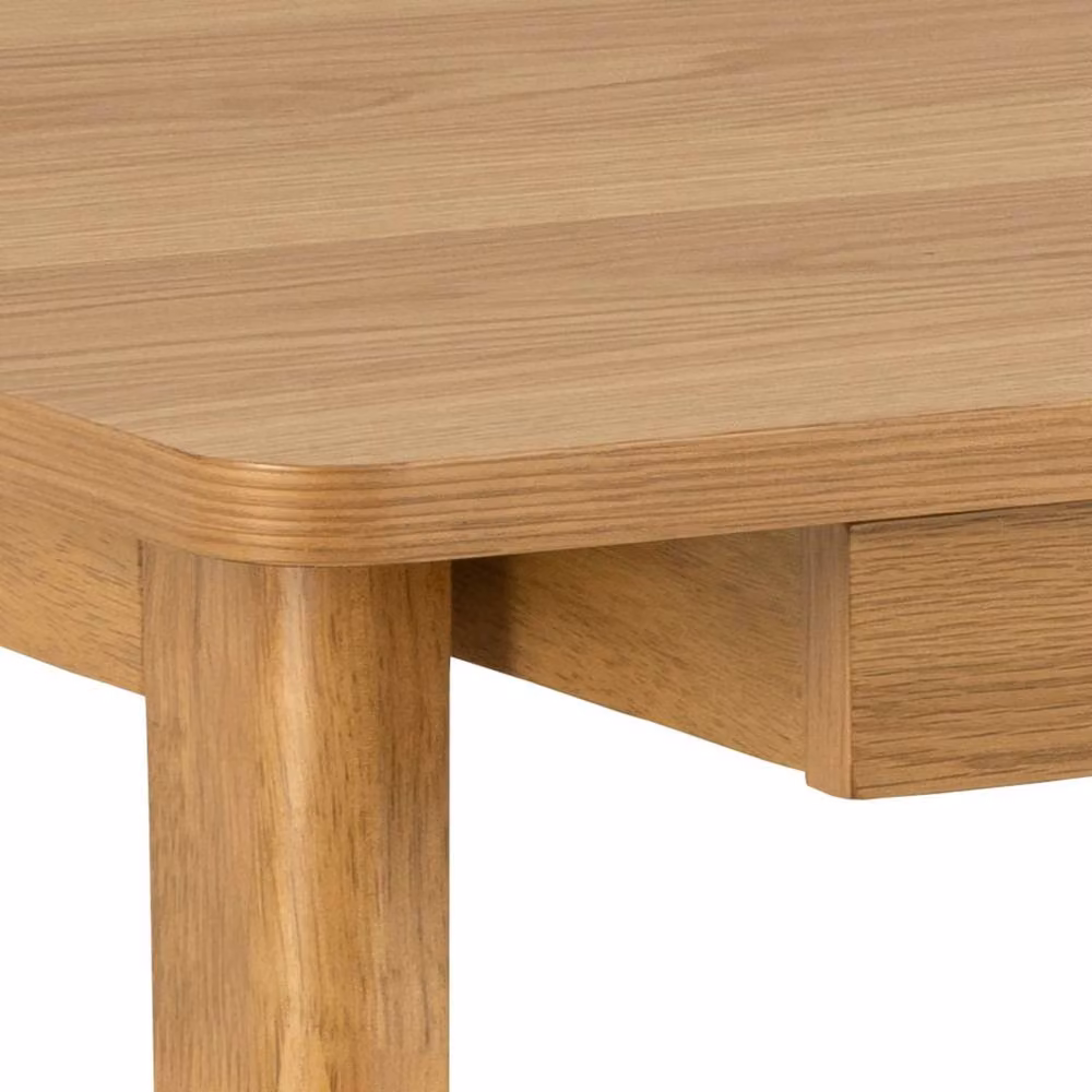 Wyld Haus Quietwood Modern Oak Writing Desk in Natural Brown – 3