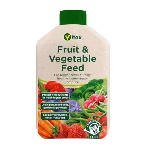 Vitax Liquid Fruit and Vegetable Plant Feed, 1 l