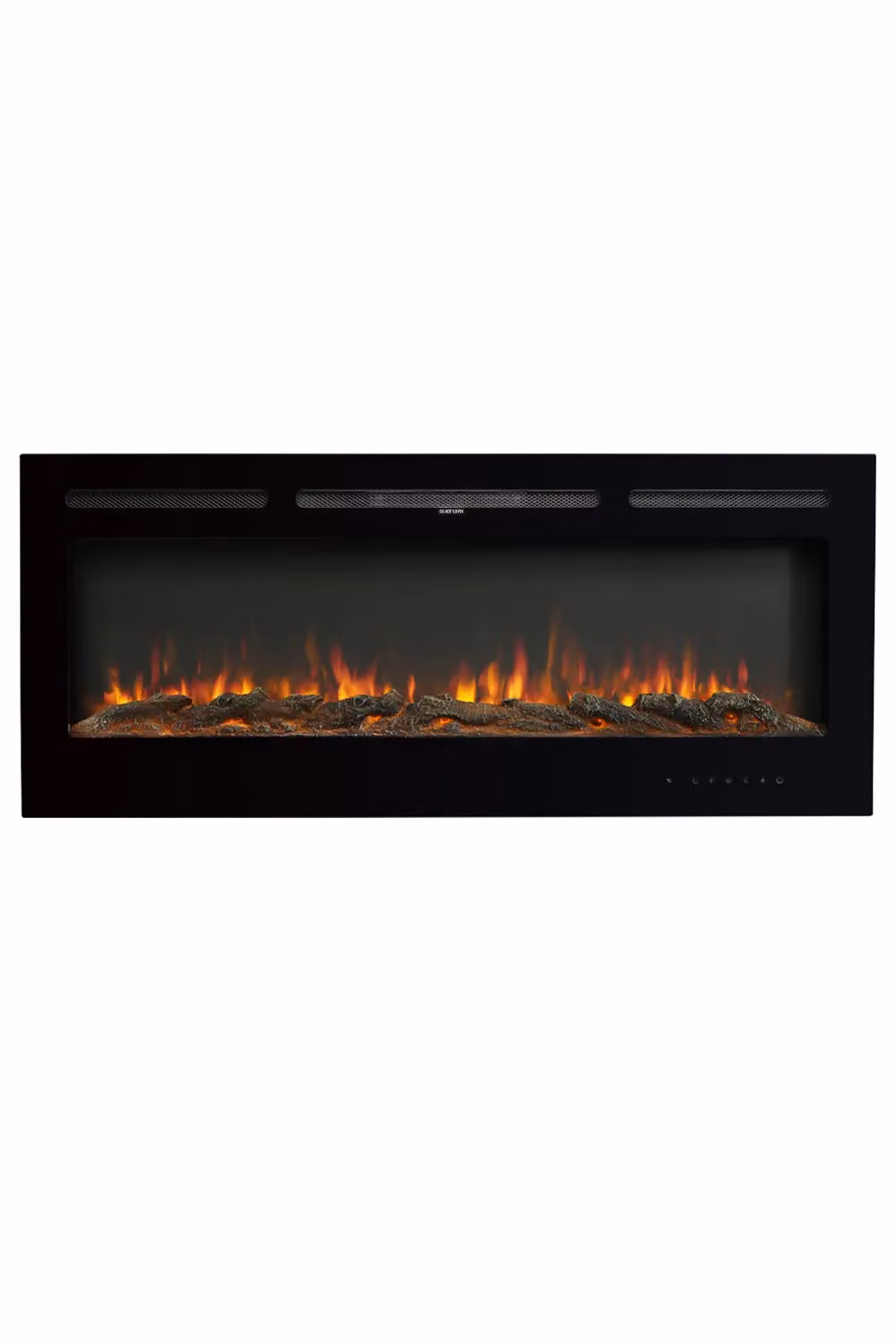 Living and Home 60 Inch Black Inset Electric Fireplace with Remote – 3