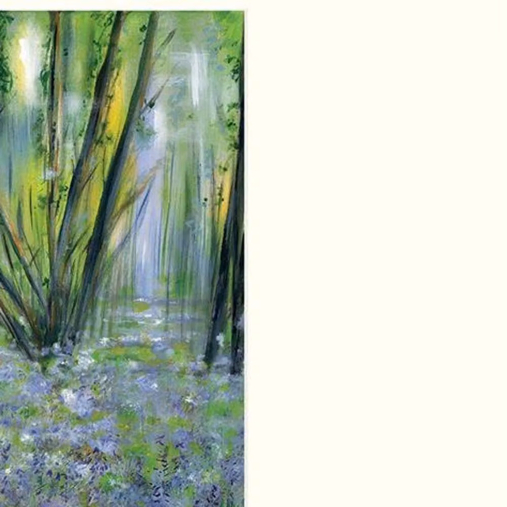 Julia Pankhurst Spring Hare Nature Illustration Paper Poster in Lime Green and Multicolour – 2