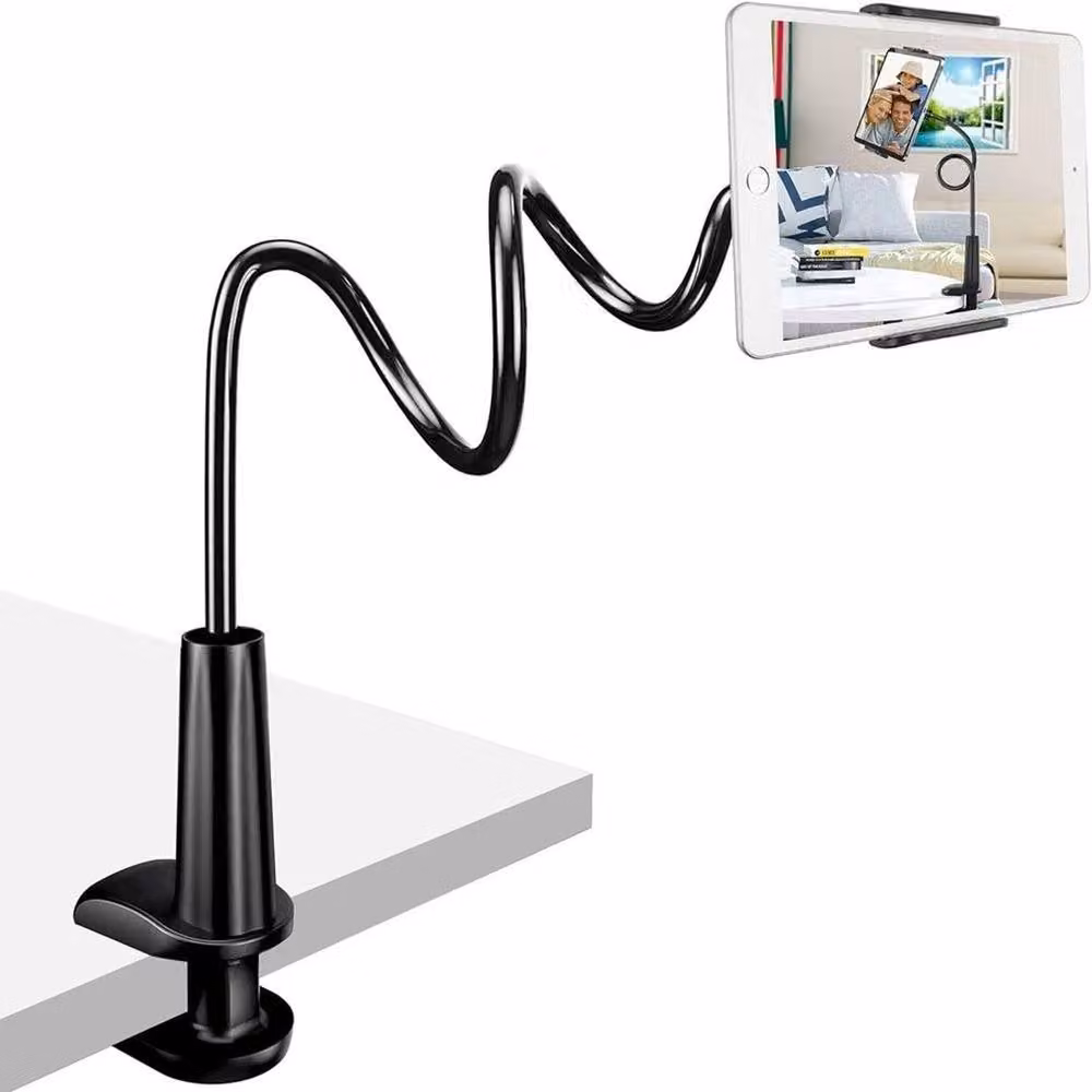 FLAVORA Universal Gooseneck Phone and Tablet Holder in Black – 4