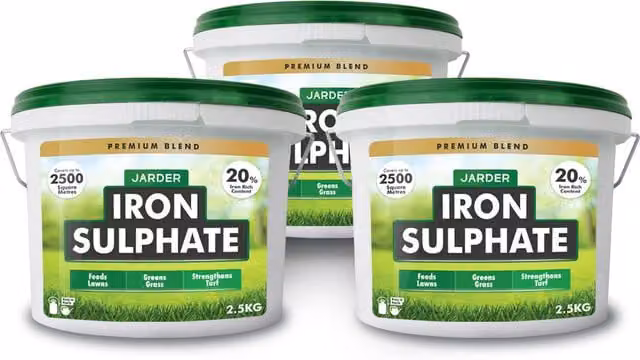 Jarder Iron Ferrous Sulphate Powder Plant Tonic for Lawns, 2.5 kg