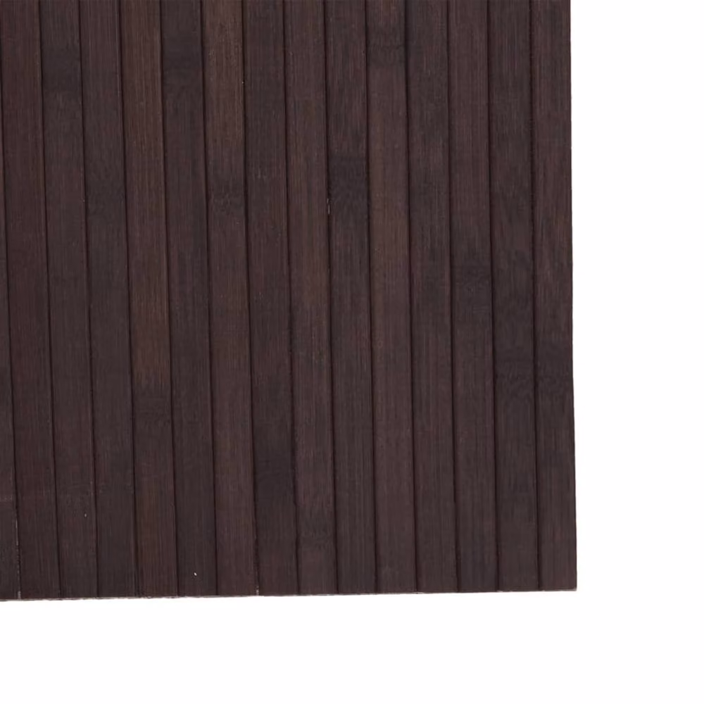 Berkfield Home Bamboo Room Divider, Dark Brown, W: 600 cm, H: 165 cm – 4