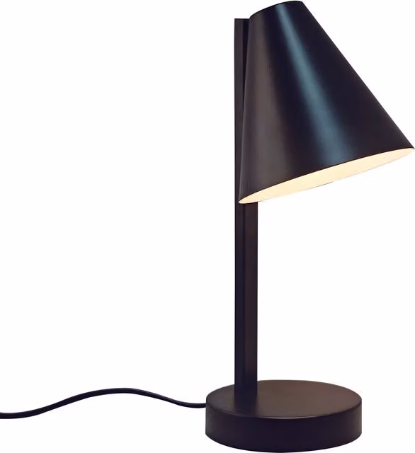 Nordlux Wilmer Adjustable Metal Table Lamp in Black with E14 Socket