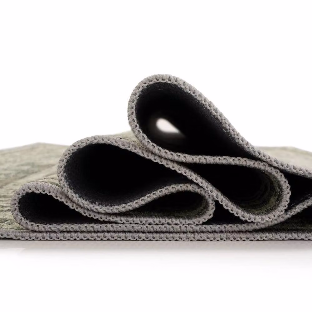 Kukoon Vintage Distressed Soft Pile Area Rug in Beige and Green, W: 80 cm, L: 300 cm – 5